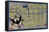 DC Comics TV Batman Beyond - Map-Trends International-Framed Stretched Canvas