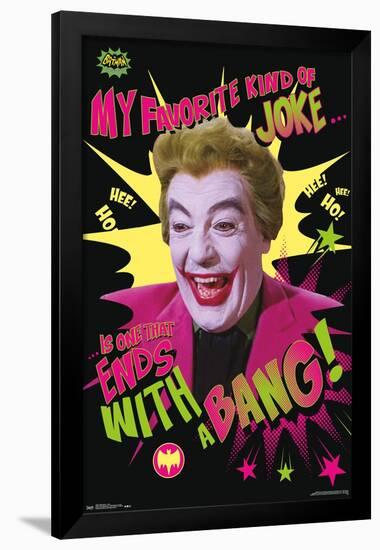 DC Comics TV - Batman TV Series - Joker-Trends International-Framed Poster