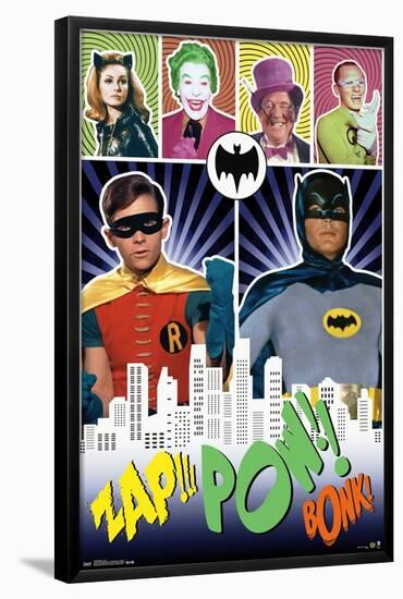 DC Comics TV - Batman TV Series - Pow-Trends International-Framed Poster