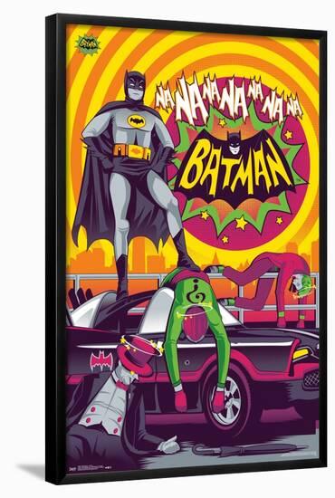 DC Comics TV - Batman TV Series - VIctory-Trends International-Framed Poster