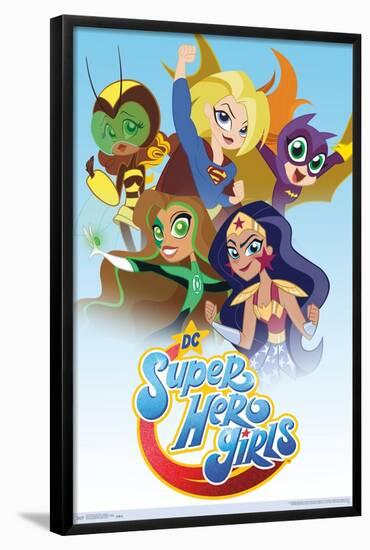 DC Comics TV - DC Super Hero Girls - Together-Trends International-Framed Poster