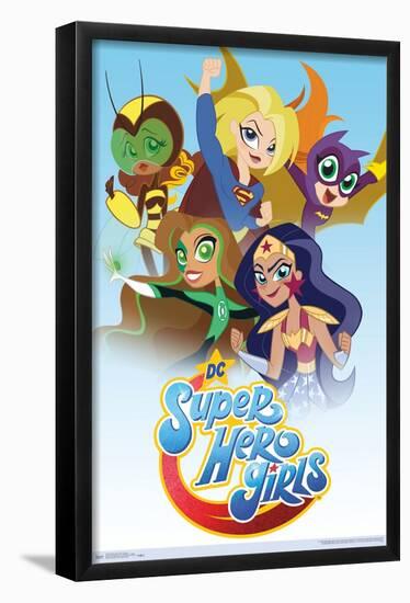 DC Comics TV - DC Super Hero Girls - Together-Trends International-Framed Poster