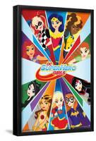 DC Comics TV - DC Superhero Girls - Collage-Trends International-Framed Poster