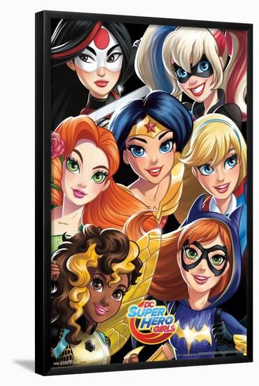 DC Comics TV - DC Superhero Girls - Group-Trends International-Framed Poster