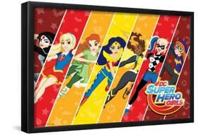 DC Comics TV - DC Superhero Girls - League-Trends International-Framed Poster