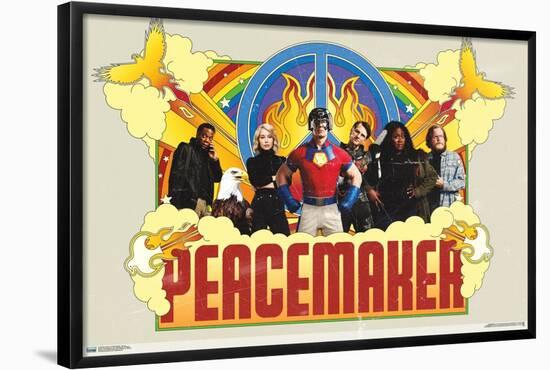 DC Comics TV Peacemaker - Group-Trends International-Framed Poster