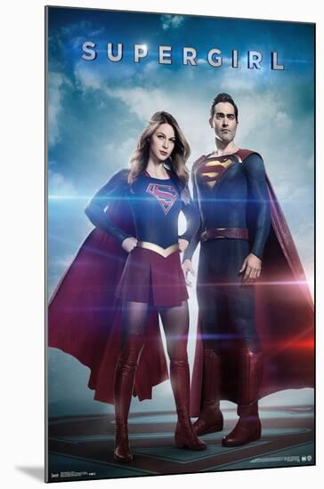 DC Comics TV - Supergirl - Cousins-Trends International-Mounted Poster