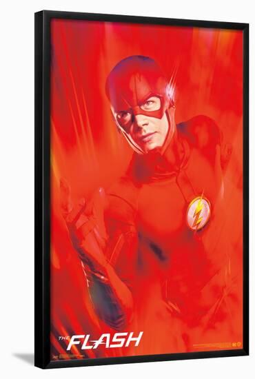 DC Comics TV - The Flash - Key Art-Trends International-Framed Poster