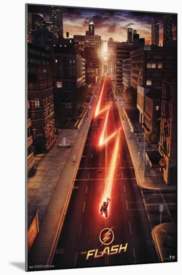 DC Comics TV - The Flash - Street One Sheet-Trends International-Mounted Poster