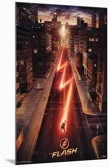 DC Comics TV - The Flash - Street One Sheet-Trends International-Mounted Poster
