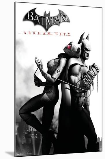 DC Comics VIdeo Game - Arkham City - Catwoman-Trends International-Mounted Poster