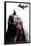 DC Comics VIdeo Game - Arkham City - Key Art-Trends International-Framed Poster