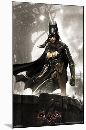 DC Comics VIdeo Game - Arkham Knight - Batgirl-Trends International-Mounted Poster