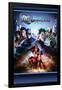 DC Comics Video Game - DC Universe Online - Key Art-DC Comics-Framed Poster