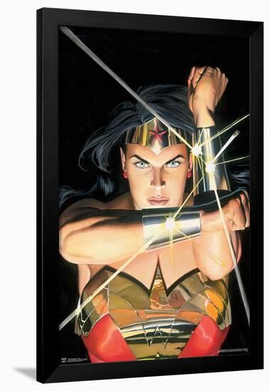 DC Comics - Wonder Woman - Alex Ross Portrait-Trends International-Framed Poster