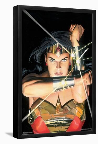 DC Comics - Wonder Woman - Alex Ross Portrait-Trends International-Framed Poster