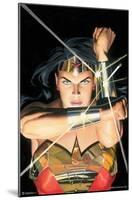 DC Comics - Wonder Woman - Alex Ross Portrait-Trends International-Mounted Poster