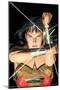 DC Comics - Wonder Woman - Alex Ross Portrait-Trends International-Mounted Poster