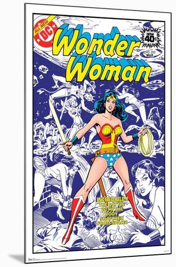 DC Comics - Wonder Woman - Cover-Trends International-Mounted Poster