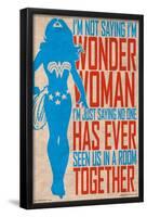 DC Comics - Wonder Woman - Secret Identity-Trends International-Framed Poster