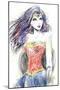 DC Comics - Wonder Woman - Sketch-Trends International-Mounted Poster