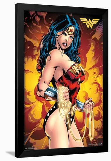 DC Comics - Wonder Woman - Vibrant-Trends International-Framed Poster