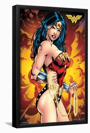 DC Comics - Wonder Woman - Vibrant-Trends International-Framed Poster