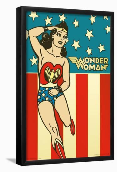 DC Comics - Wonder Woman - VIntage-Trends International-Framed Poster