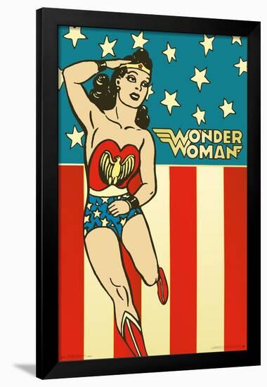 DC Comics - Wonder Woman - VIntage-Trends International-Framed Poster