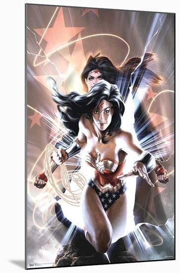 DC Comics - Wonder Woman-Trends International-Mounted Poster