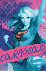 DC Supergirl Comic Courageous Prints AllPosters