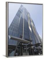 Dc Tower 1 by Dominique Perrault, Danube City, Vienna, Austria-Jean Brooks-Framed Photographic Print