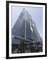 Dc Tower 1 by Dominique Perrault, Danube City, Vienna, Austria-Jean Brooks-Framed Photographic Print