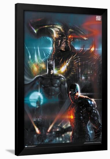 DC Zack Snyder's Justice League - Liam Sharp Variant-Trends International-Framed Poster