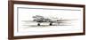 DC3 Airplane-Patricia Pinto-Framed Art Print