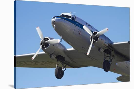 DC3 (Douglas C-47 Dakota), Airshow-David Wall-Stretched Canvas