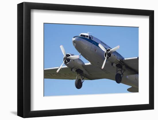 DC3 (Douglas C-47 Dakota), Airshow-David Wall-Framed Photographic Print