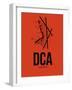 DCA Washington Airport Orange-NaxArt-Framed Art Print