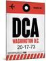 DCA Washington Luggage Tag 1-NaxArt-Mounted Art Print