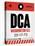 DCA Washington Luggage Tag 1-NaxArt-Stretched Canvas