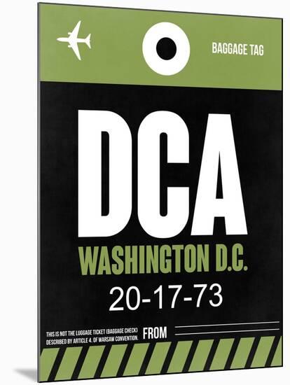DCA Washington Luggage Tag 2-NaxArt-Mounted Art Print