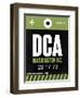 DCA Washington Luggage Tag 2-NaxArt-Framed Art Print