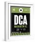 DCA Washington Luggage Tag 2-NaxArt-Framed Art Print