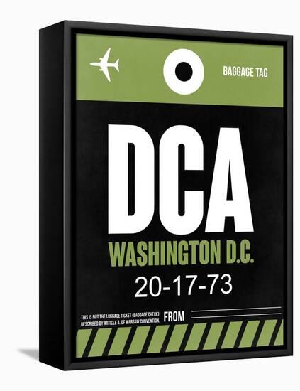 DCA Washington Luggage Tag 2-NaxArt-Framed Stretched Canvas