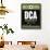 DCA Washington Luggage Tag 2-NaxArt-Framed Art Print displayed on a wall