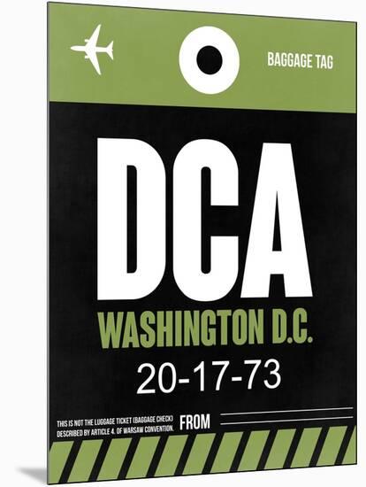 DCA Washington Luggage Tag 2-NaxArt-Mounted Art Print