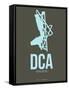 DCA Washington Poster 1-NaxArt-Framed Stretched Canvas