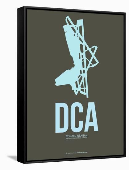 DCA Washington Poster 1-NaxArt-Framed Stretched Canvas