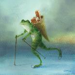 The Yuletide Frog-DD McInnes-Art Print