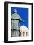 De Belsunce Statue at the Cathedral of Marseille (Notre-Dame De La Major) (Sainte-Marie-Majeure)-Nico Tondini-Framed Photographic Print